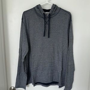 Jack Spade Hooded Sweatshirt Heathered Navy SIZE LARGE